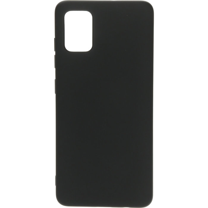 Mobiparts Mobiparts Silicone Cover Samsung Galaxy A51 (2020) Zwart