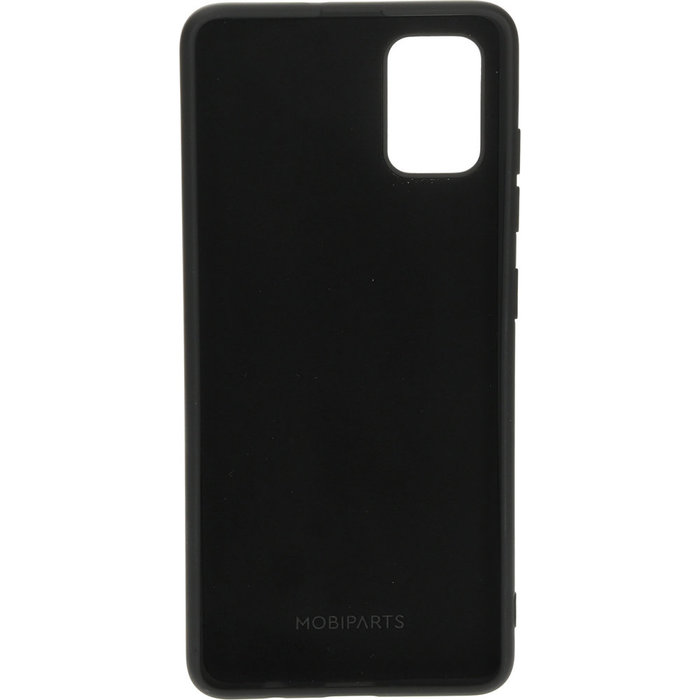 Mobiparts Mobiparts Silicone Cover Samsung Galaxy A51 (2020) Zwart
