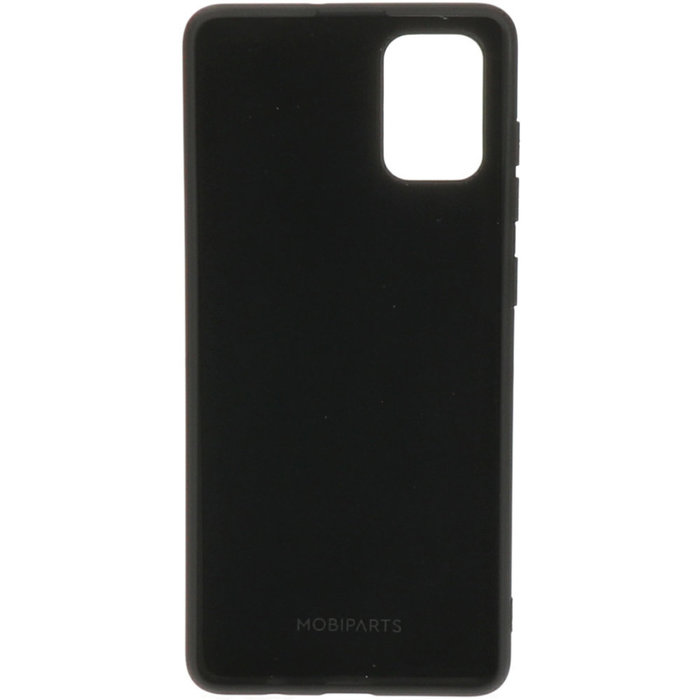 Mobiparts Mobiparts Silicone Cover Samsung Galaxy A71 (2020) Zwart