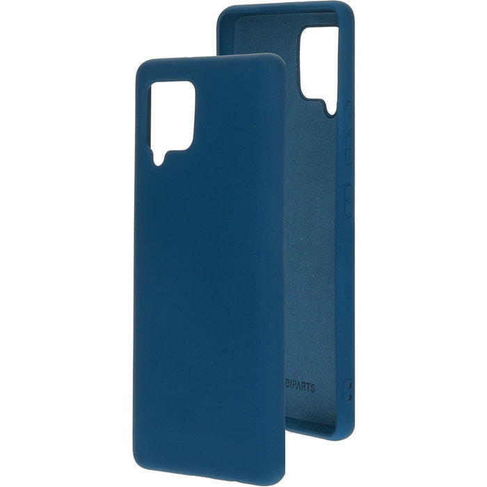 Mobiparts Mobiparts Silicone Cover Samsung Galaxy A42 (2020) Blueberry Blue