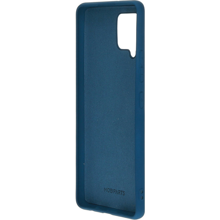 Mobiparts Mobiparts Silicone Cover Samsung Galaxy A42 (2020) Blueberry Blue