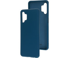 Mobiparts Mobiparts Silicone Cover Samsung Galaxy A32 (2021) 5G Blueberry Blue