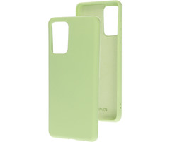 Mobiparts Mobiparts Silicone Cover Samsung Galaxy A72 (2021) 4G/5G Pistache Green