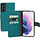 Mobiparts Saffiano Wallet Case Samsung Galaxy S21 Turquoise