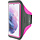 Mobiparts Comfort Fit Sport Armband Samsung Galaxy S21 Neon Pink