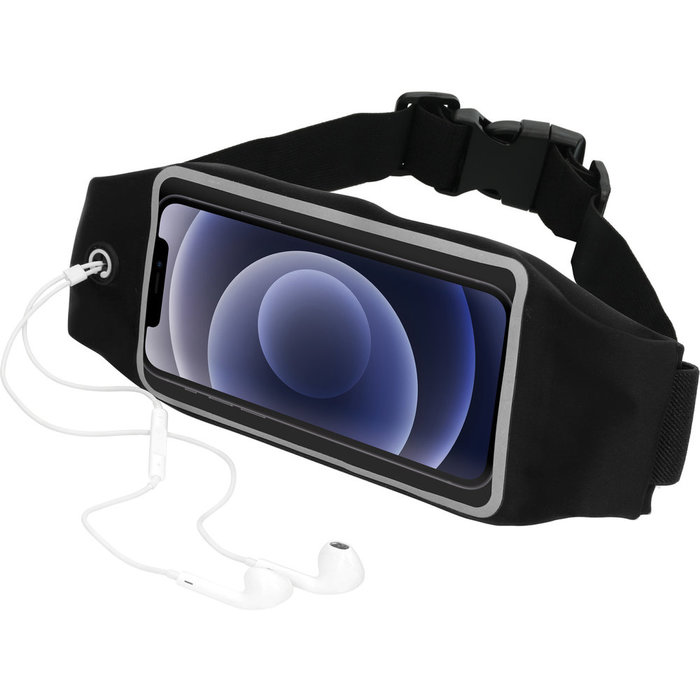 Mobiparts Mobiparts Comfort Fit Sport Belt Apple iPhone 12 Mini Black