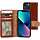 Mobiparts Excellent Wallet Case 2.0 Apple iPhone 13 Mini Oaked Cognac