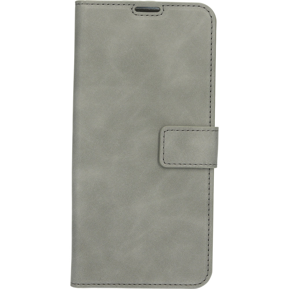 Mobiparts Mobiparts Classic Wallet Case Samsung Galaxy A12 (2021) Granite Grey