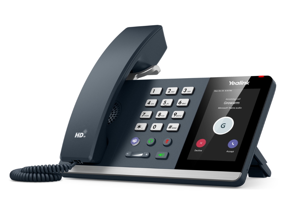 Yealink Yealink MP54 Teams IP Telefoon | 4-inch Touchscreen & Gigabit PoE