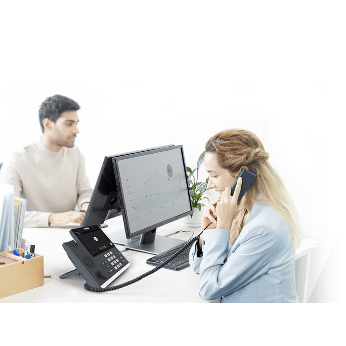 Yealink Yealink MP56 Teams Bureautelefoon - 7" Touchscreen, PoE, Wi-Fi & Bluetooth