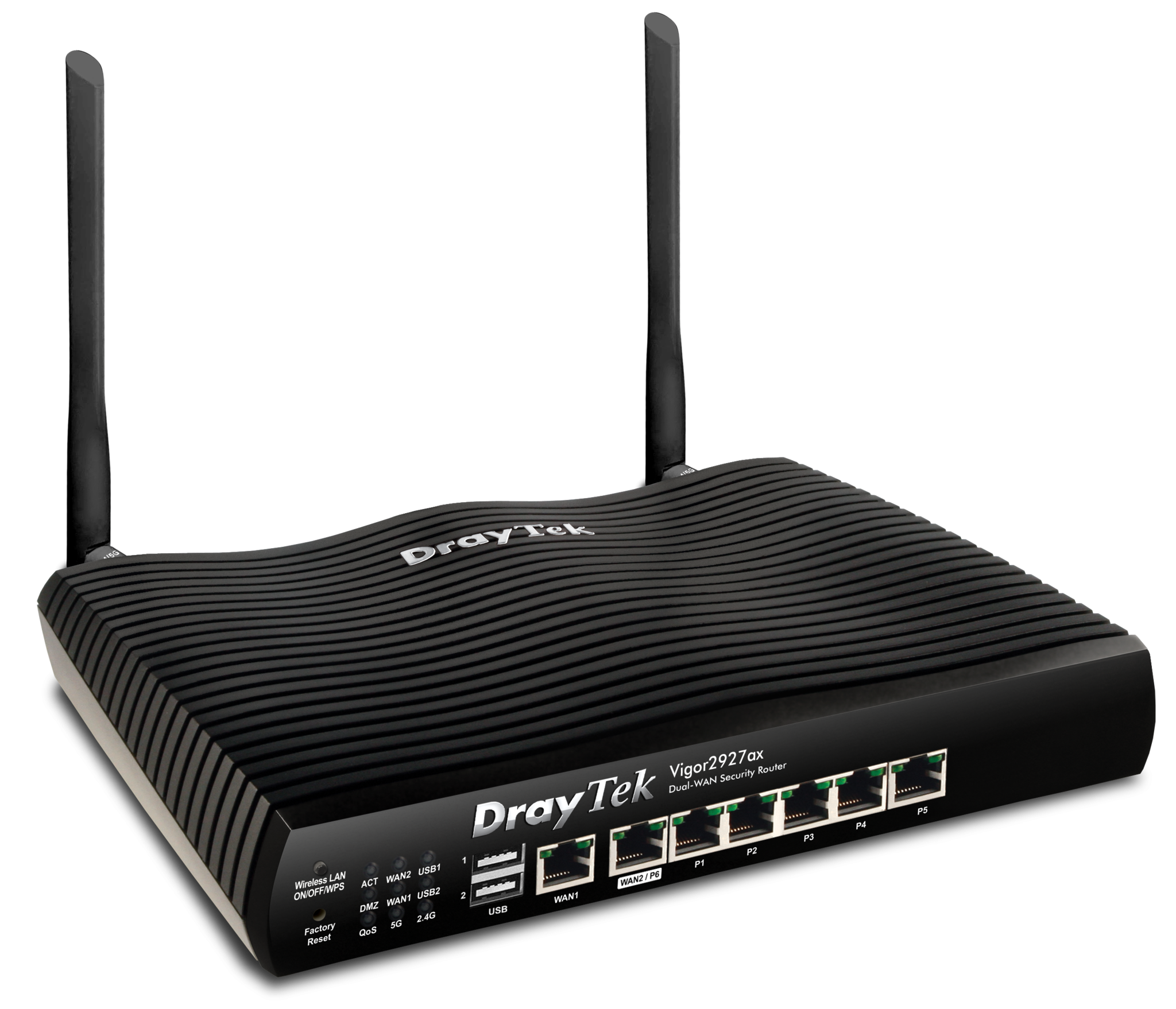 Draytek DrayTek Vigor 2927AX Zakelijke Dual-WAN Wi-Fi 6 Router