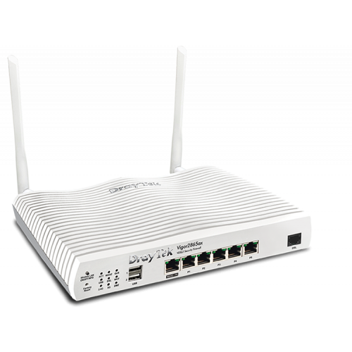 Draytek DrayTek Vigor 2865ax Zakelijke Wi-Fi 6 VDSL2 Router met VPN
