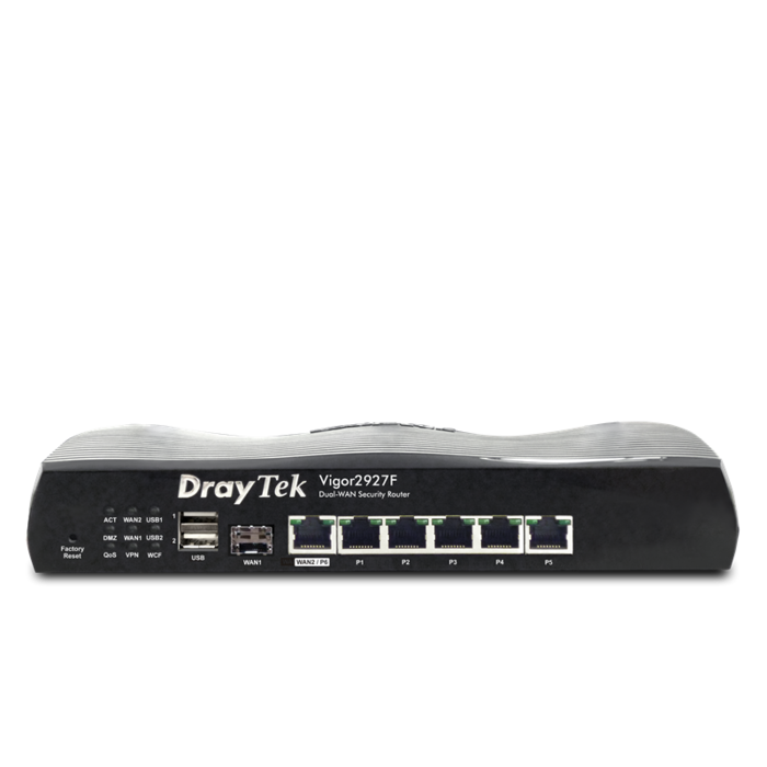 Draytek Draytek Vigor 2927F Fiber Router Dual WAN V2927F