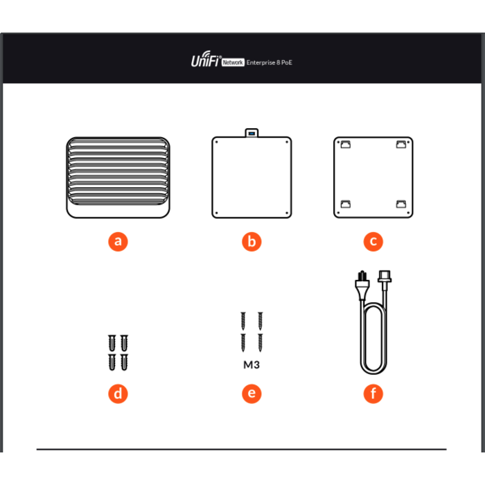 Ubiquiti Ubiquiti Switch Enterprise 8 PoE+ USW-ENTERPRISE-8-POE