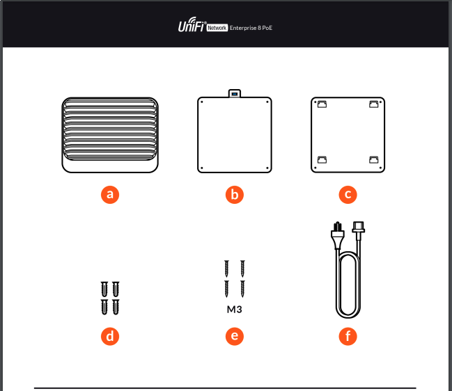 Ubiquiti Ubiquiti Switch Enterprise 8 PoE+ USW-ENTERPRISE-8-POE