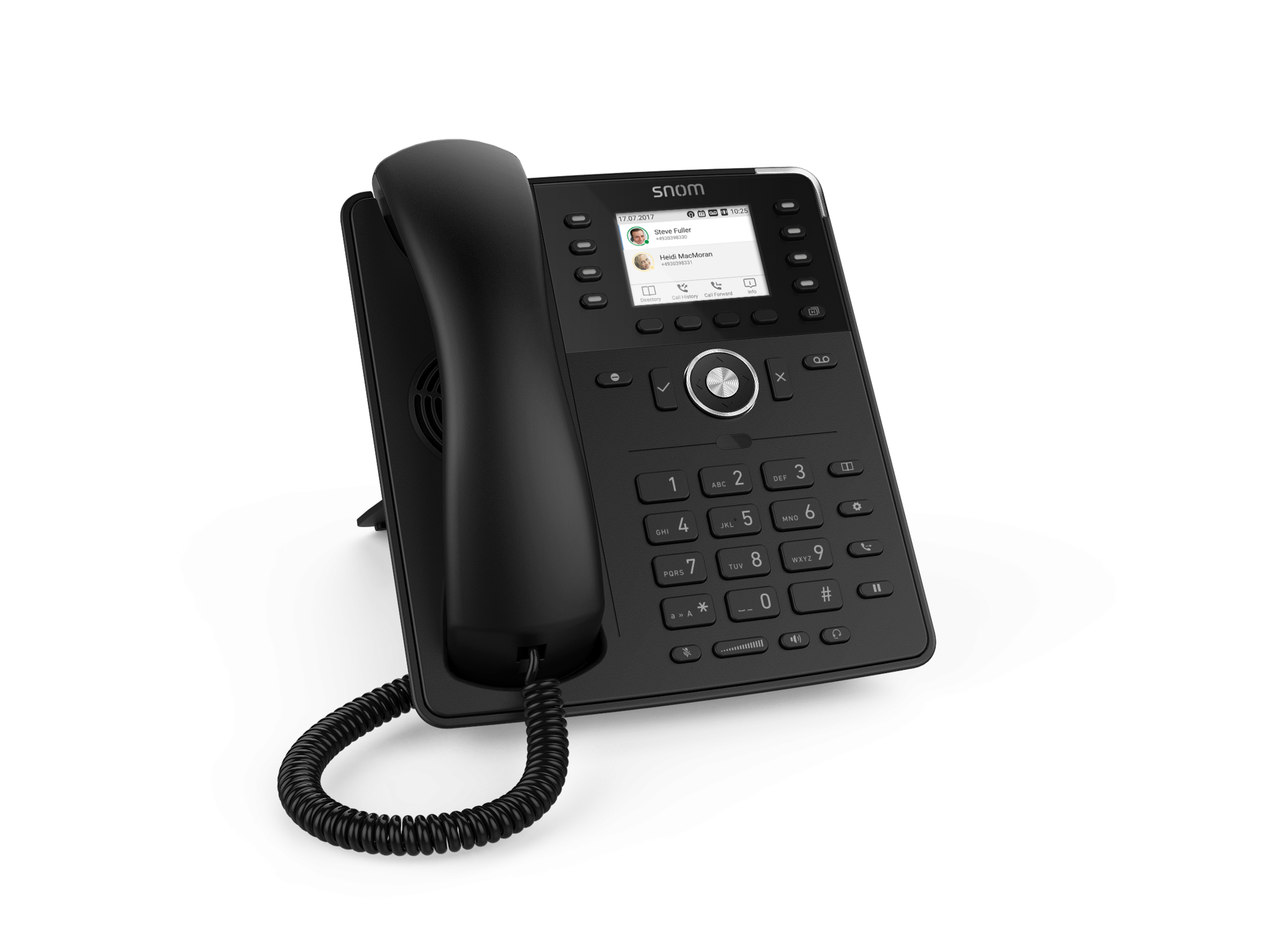 SNOM Snom D735 VoIP Telefoon met Kleurenscherm en HD Audio