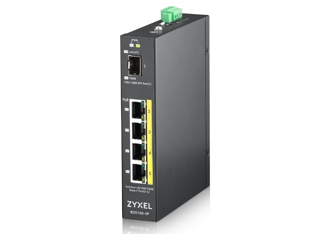Zyxel Zyxel RGS100-5P Industriële Switch RGS100-5P-ZZ0101F