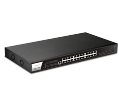 Draytek DrayTek VigorSwitch P2280x 24-Poort Managed PoE+ Switch 400W