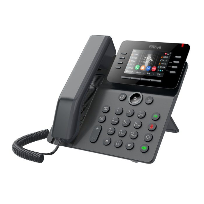 Fanvil Fanvil V64 12-lijns VoIP Telefoon met WiFi & Bluetooth - V64