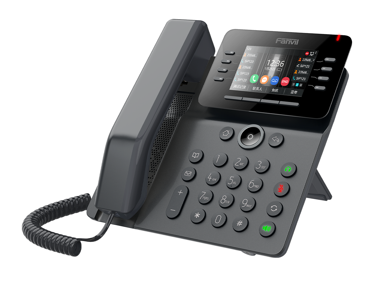 Fanvil Fanvil V64 12-lijns VoIP Telefoon met Wi-Fi en Bluetooth