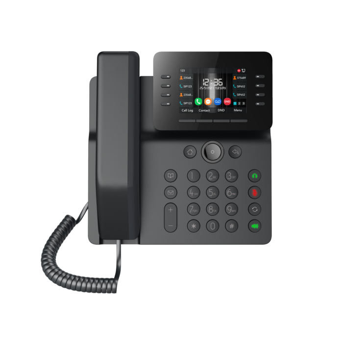 Fanvil Fanvil V64 12-lijns VoIP Telefoon met Wi-Fi en Bluetooth
