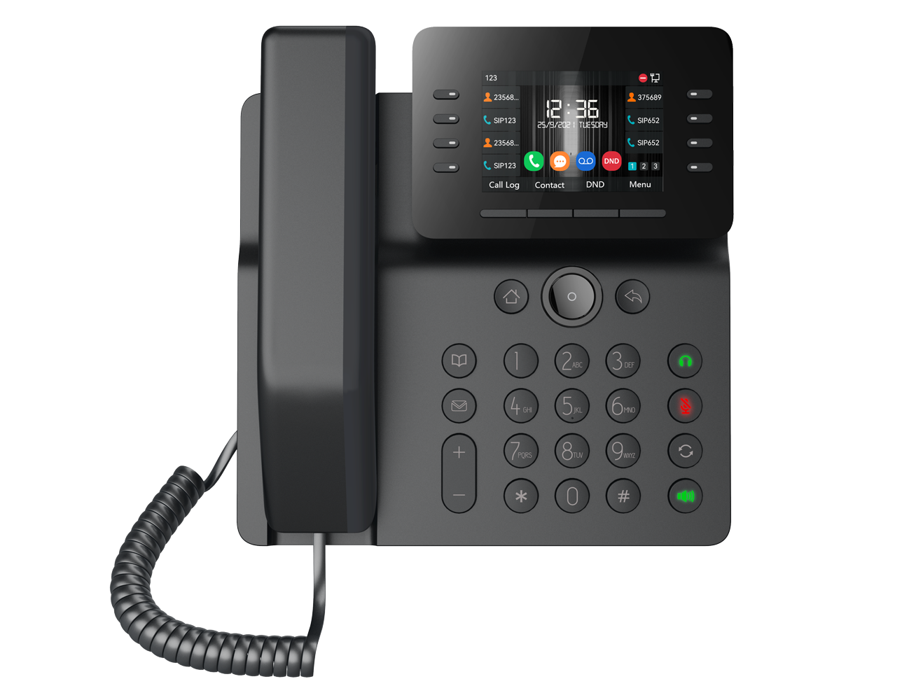 Fanvil Fanvil V64 12-lijns VoIP Telefoon met Wi-Fi en Bluetooth