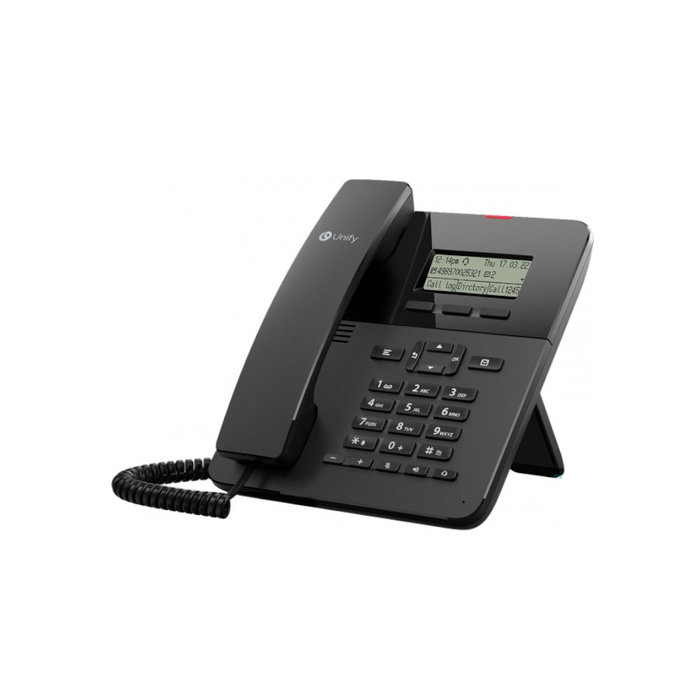 Unify Unify OpenScape CP110 SIP Bureautelefoon - Gigabit, PoE - Zwart