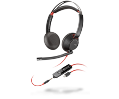Poly Plantronics Blackwire C5220 Stereo Headset - USB-C & 3.5mm