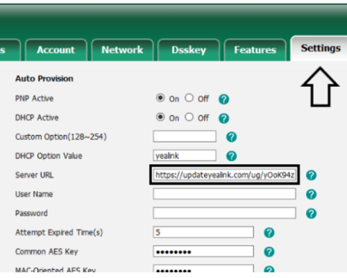 Yealink - Nederlandse firmware installeren