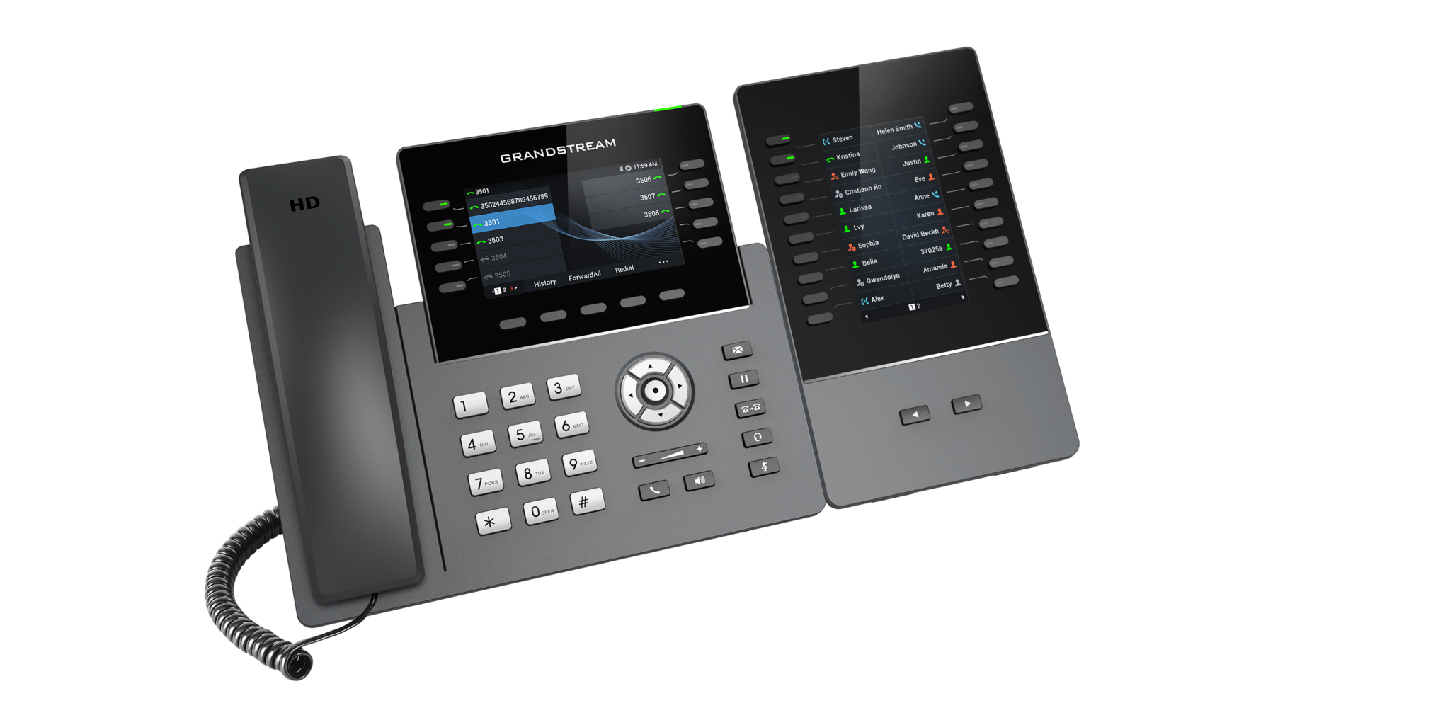 Grandstream Grandstream GBX20 Uitbreidingsmodule - 40 Lijnen & Kleurenscherm