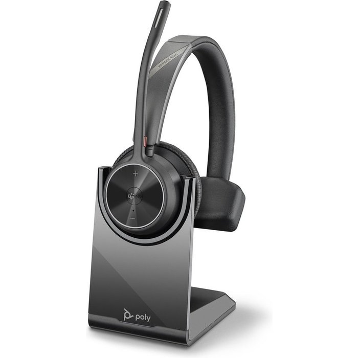 HP HP Poly Voyager 4310 MS Teams Mono Headset met BT700 Dongle en Oplaadstation
