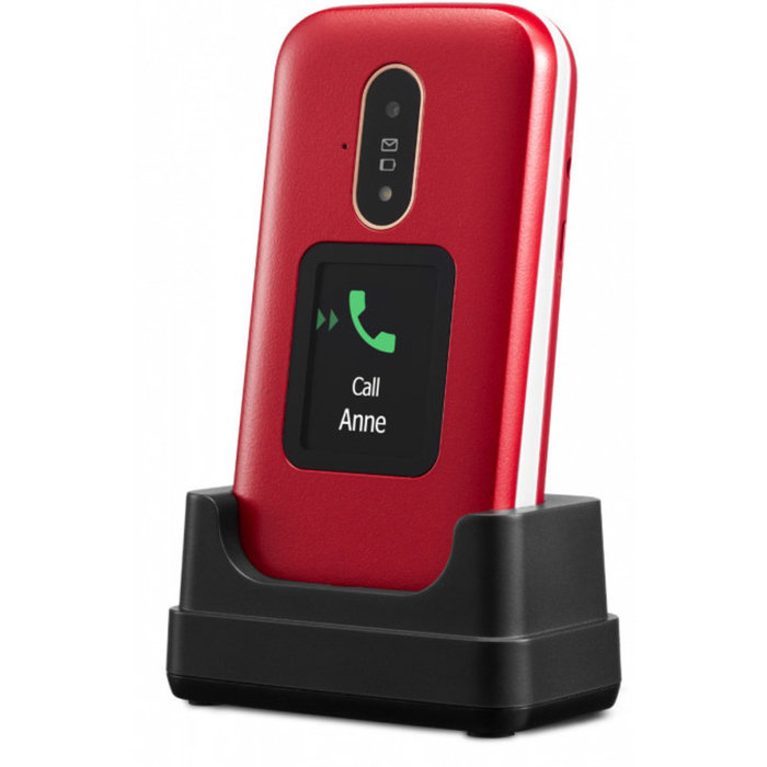 Doro Doro 6880 4G Klaptelefoon Rood/Wit 253-80317