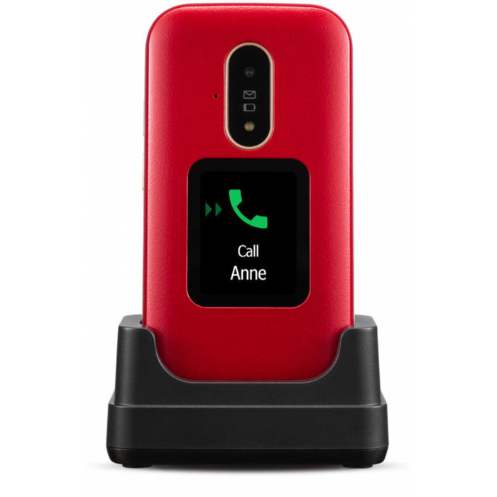 Doro Doro 6880 4G Klaptelefoon Rood/Wit 253-80317