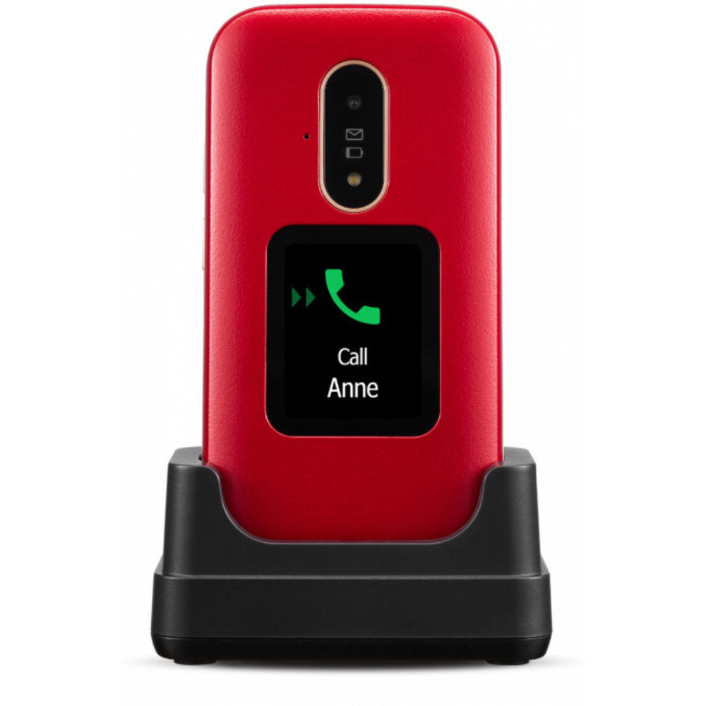 Doro Doro 6880 4G Klaptelefoon Rood/Wit 253-80317