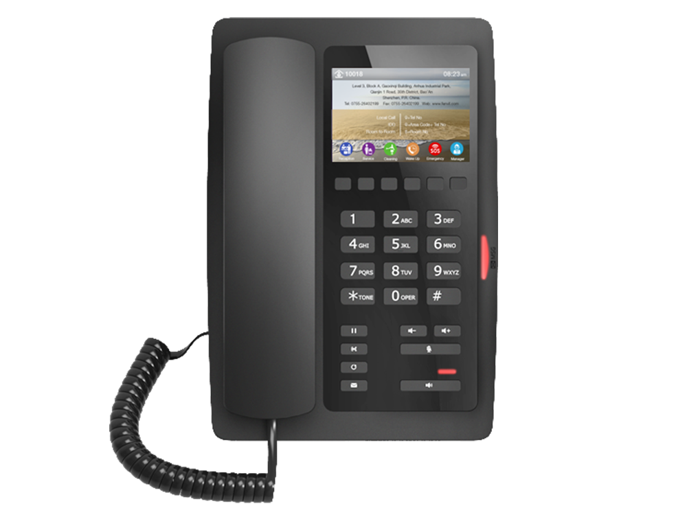Fanvil Fanvil H5 Hotel Voip telefoon - Zwart (H5)