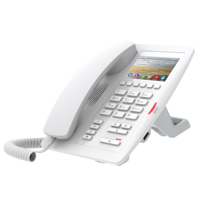 Fanvil Fanvil H5 Hotel IP-Telefoon met 3.5" Kleurenscherm - Wit