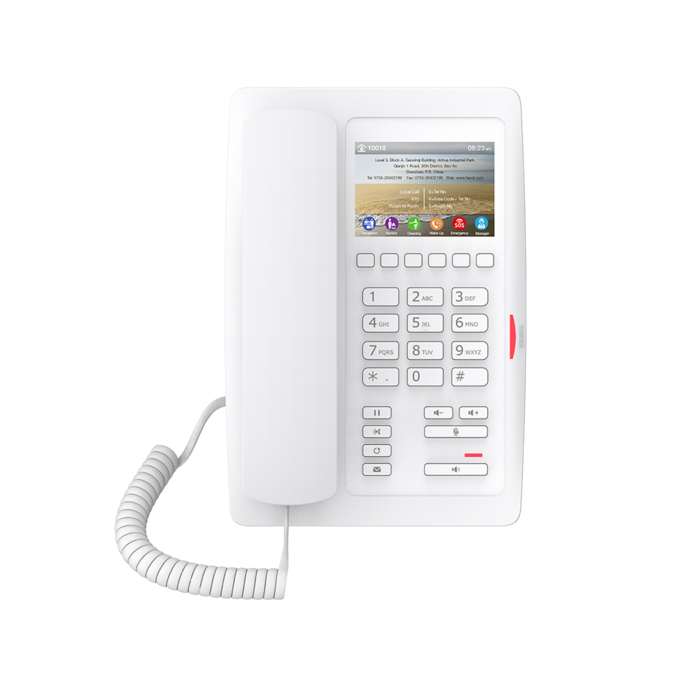 Fanvil Fanvil H5 Hotel IP-Telefoon met 3.5" Kleurenscherm - Wit