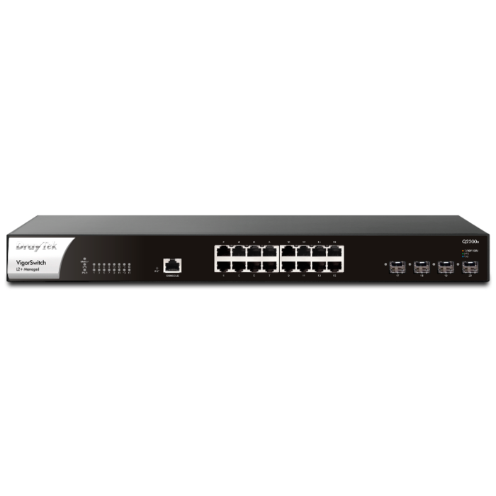 Draytek Draytek VigorSwitch PQ2200xb 2.5G PoE++ Managed Switch VPQ2200xb