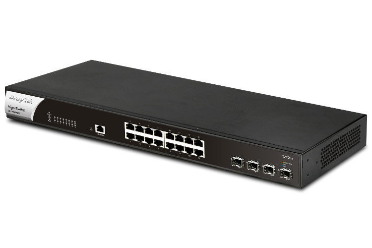 Draytek Draytek VigorSwitch PQ2200xb 2.5G PoE++ Managed Switch VPQ2200xb