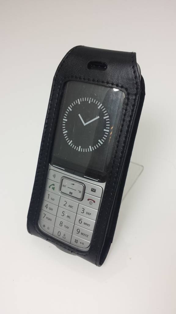 Gigaset pro Gigaset R700 / R6 Originele Lederen Venstertas met Riemclip