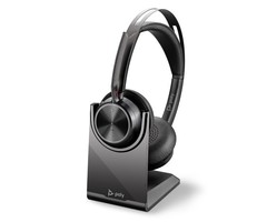 HP-Poly-Plantronics HP Poly Voyager Focus 2 MS Teams USB-C Headset met Laadstandaard