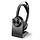 HP Poly Voyager Focus 2 MS Teams Draadloze Headset met Laadstandaard