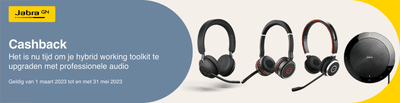 Jabra Cashback actie