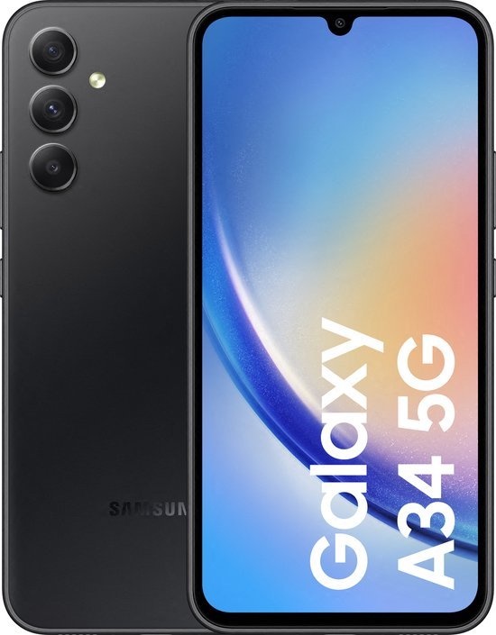 Samsung Samsung Galaxy A34 128GB Zwart (SM-A346BZKAEUB)