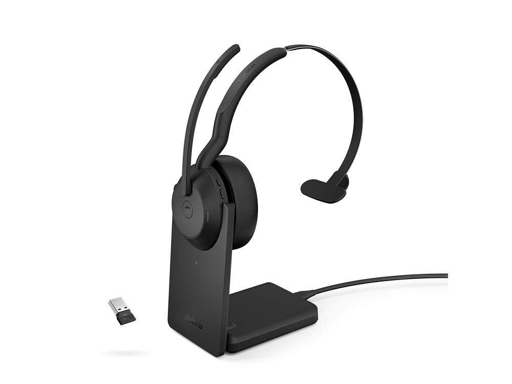 Jabra Jabra Evolve2 55 Mono Draadloze Headset met Oplaadstandaard
