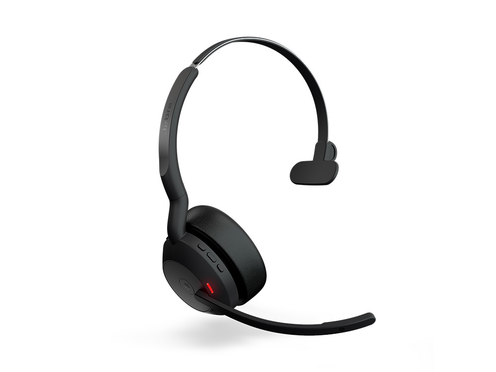 Jabra Jabra Evolve2 55 UC Mono Draadloze Bluetooth Headset met ANC en USB-A Dongle