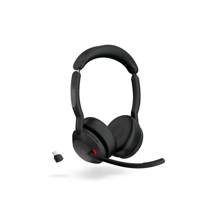 Jabra Jabra Evolve2 55 MS Stereo Draadloze Bluetooth Headset (USB-C)