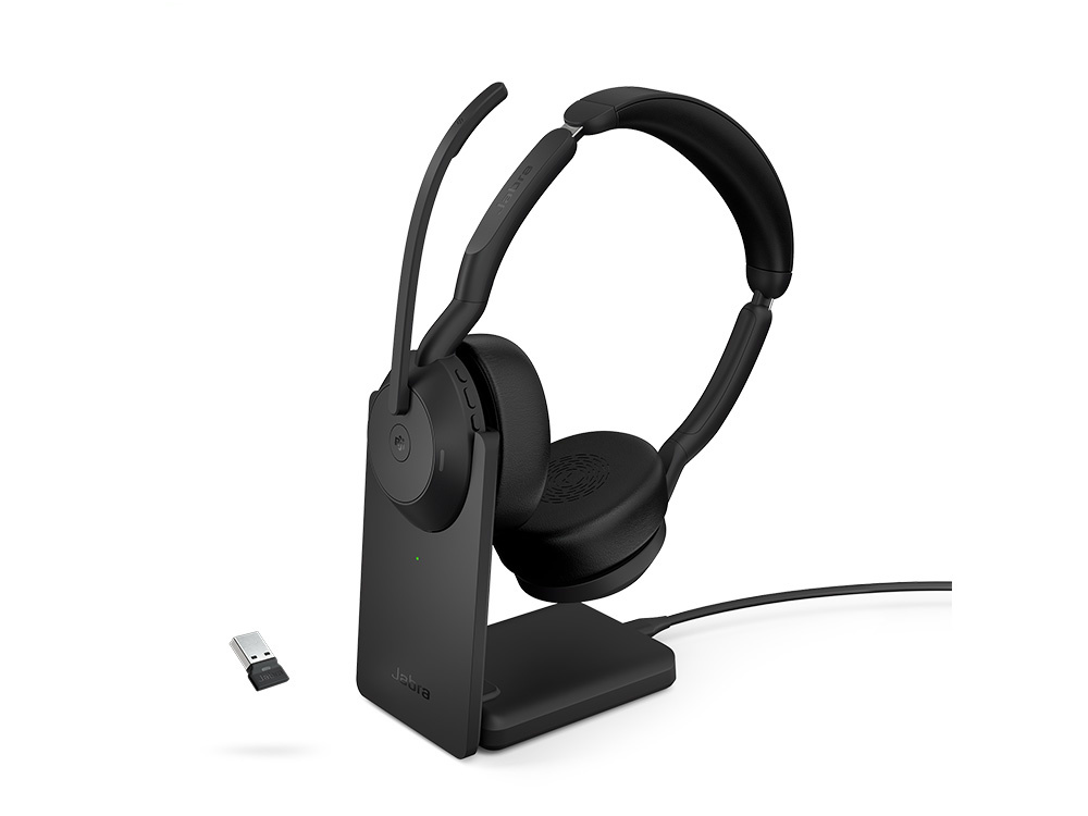 Jabra Jabra Evolve2 55 MS Stereo Draadloze Headset met Laadstation