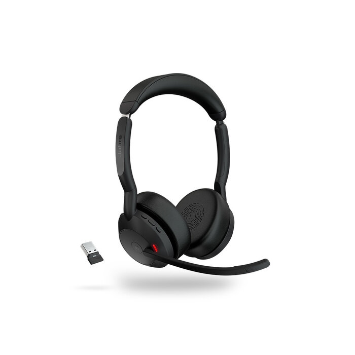 Jabra Jabra Evolve2 55 MS Stereo Draadloze Headset - ANC & Teams