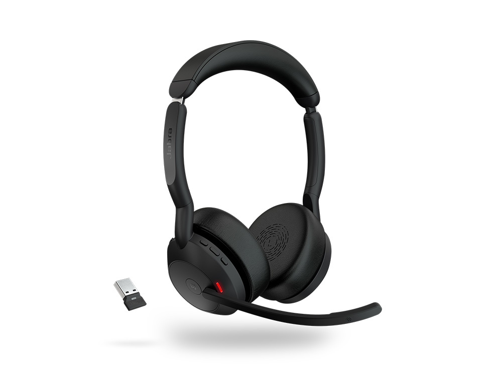Jabra Jabra Evolve2 55 MS Stereo Draadloze Headset - ANC & Teams